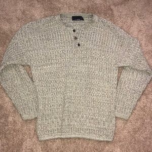 Henley sweater